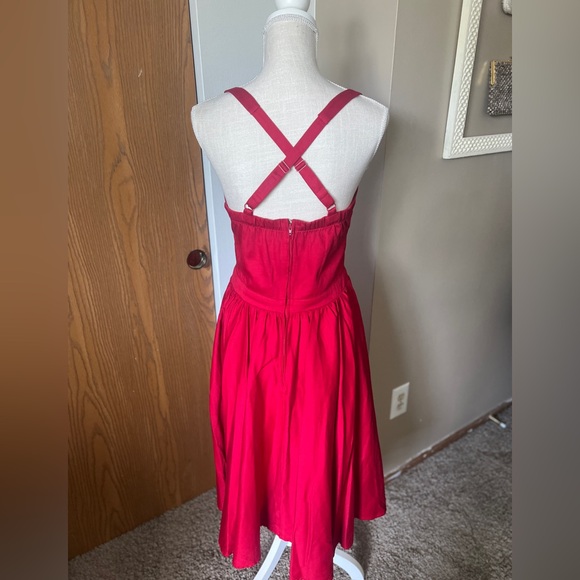 Retro Inspired Red Dress from Pin Up Girl Boutique - Picture 5 of 8